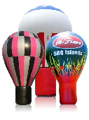 Hot Air Rooftop Balloons for Grand Openings2