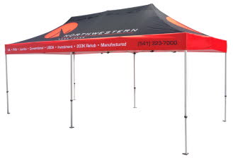 20x10 Custom Canopy Event Tent