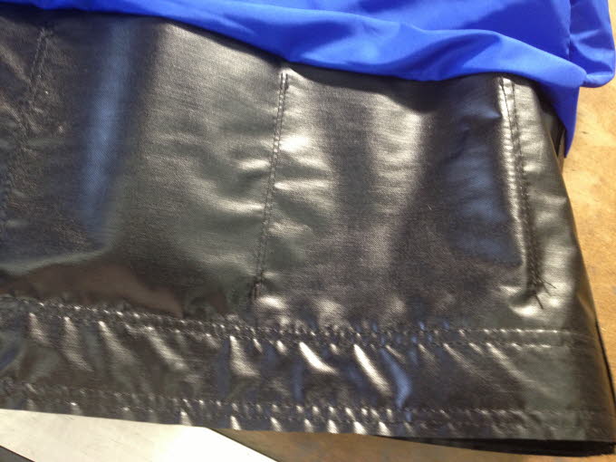 MARINE VINYL BASE WITH PATENT PENDING CHAMBERS INSIDE